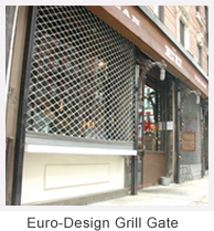 euro design storage grill gate East Village, NYC